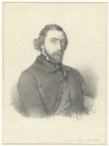 Portrait of the Painter Jan Jacob Spöhler by Jacobus Ludovicus Cornet